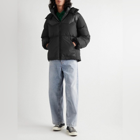 A.P.C Black puffer jacket with hood - Picture 9 of 9